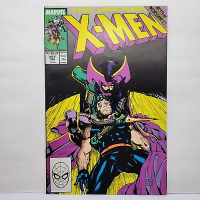 Buy Uncanny X-Men #257 1990 Chris Claremont Jim Lee Psylocke Mandarin Marvel Comics • 9.32£