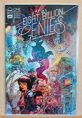Buy Eight Billion Genies #1 (2022) Image - 4th Print Variant Cover Limited To 500 NM • 9.95£