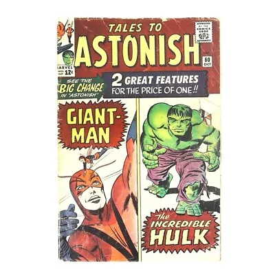 Buy Tales To Astonish #60  - 1959 Series Marvel Comics Good+ [n% • 53.19£