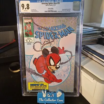 Buy Amazing Spider-Man #35 - 2023 -  Sciarrone Disney 100 D100 Variant - CGC 9.8 • 50£