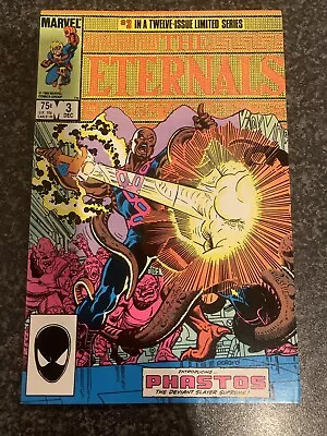 Buy THE ETERNALS Issue 3 Marvel Comic Book RARE 1985. • 0.99£