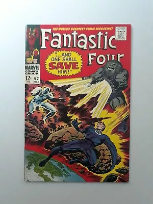 Buy Fantastic Four 62 Blastaar 1st Appearance Marvel Comics 1967 Jack Kirby  • 34.95£