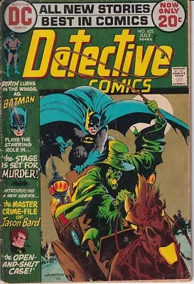 Buy 43370: Marvel Comics DETECTIVE COMICS #425 VG Grade • 9.67£