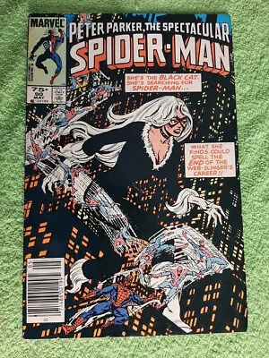 Buy PP SPECTACULAR SPIDER-MAN 90 FN Canadian Price Variant 1st Black Costume RD6628 • 28.08£