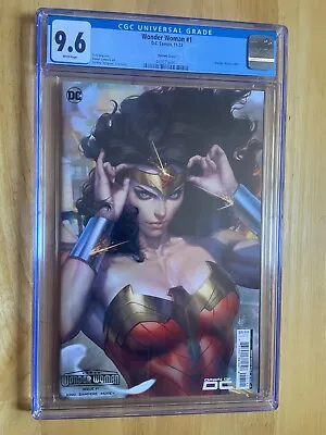 Buy Wonder Woman #1 - Cgc 9.6! Stanley  Artgerm  Lau Variant Cover! • 66.13£