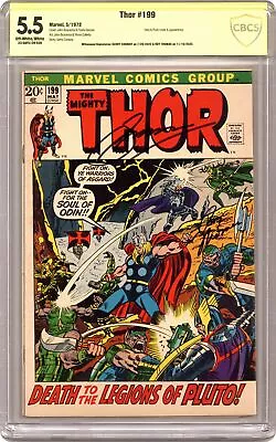 Buy Thor #199 CBCS 5.5 SS Conway/Thomas 1972 23-0AF5128-039 • 120.37£