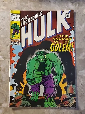 Buy Incredible Hulk #134 (1970 Marvel Comics) - Silver Age - FN • 21.74£