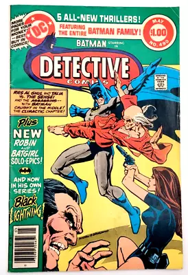 Buy Detective Comics #490 (1980) / Vf- / Black Lightning Batgirl Bronze Age Dc • 15.43£