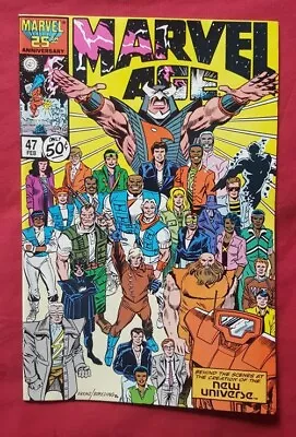 Buy MARVEL AGE # 47 Feb 1987 VFN+ (7.5) Gray Morrow, Chuck Norris, Black Panther • 3.95£