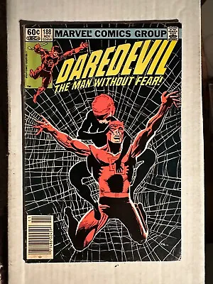 Buy Daredevil #188 Comic Book  Miller Cover Art • 2.56£