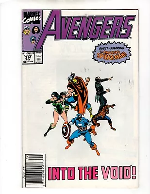 Buy Marvel Comics The Avengers Volume 1 Book #314 F/VF     B • 1.93£
