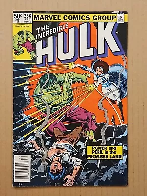 Buy Incredible Hulk #256 1st Appearance Of Sabra Marvel 1981 FN/VF • 15.52£