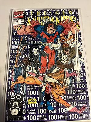 Buy New Mutants #100 (Marvel,1991) NM- 9.4, 1st App Of X-Force And Shatterstar • 11.65£