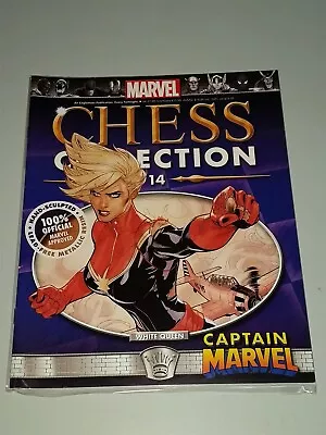 Buy Marvel Chess Collection #14 September 2014 Captain Marvel Magazine Only • 5.99£