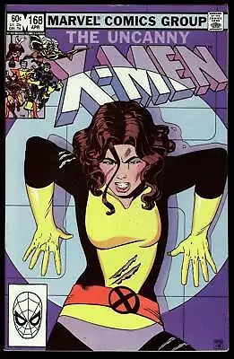 Buy Uncanny X-Men #168 Marvel 1983 (VF/NM) 1st Adult Madelyne Pryor! L@@K! • 20.96£