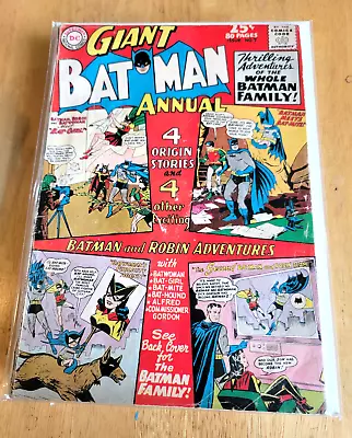 Buy BATMAN ANNUAL #7 GIANT SIZED 80 Pages 1964 4.0 • 15.52£