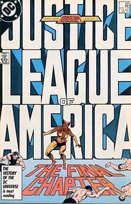 Buy JUSTICE LEAGUE OF AMERICA #261 F/VF, Last Ish! Direct DC Comics 1987 Stock Image • 3.11£