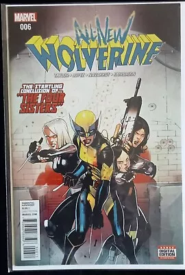 Buy All New Wolverine #6 NM.  1st Cover Appearance Of Gabby  • 8.95£