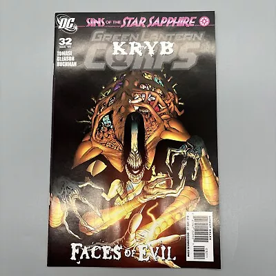 Buy Green Lantern Corps #32 (2009) - Faces Of Evil: Kryb  C129 • 6.21£