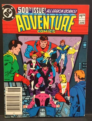 Buy Adventure Comics - #500 - Newsstand - DC Comics - 1983 - F/VF • 10.87£