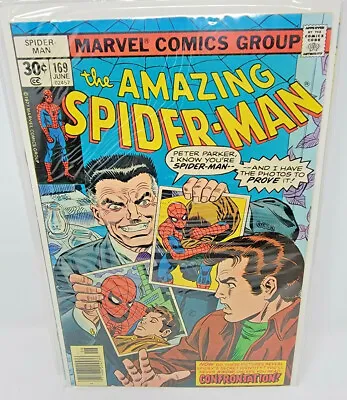 Buy Amazing Spider-man #169  Frank Miller Letter Section   *1977 8.0 • 13.19£