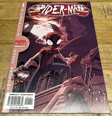 Buy Marvel Mangaverse: Spider-Man #1 March 2002 1st Appearance Of Manga Spider-Man • 11.49£