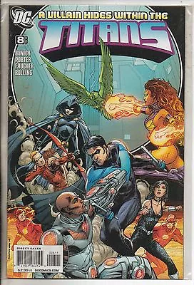 Buy Dc Comics Titans #8 February 2009 1st Print Vf • 2.95£