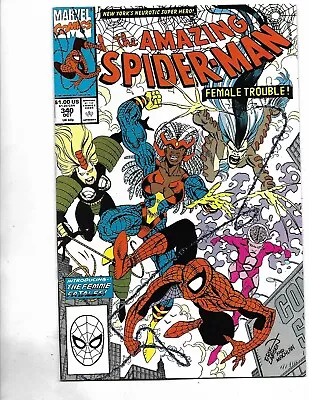 Buy Amazing Spider-Man #340,1990, 9.8, NM/MT, Femme Fatales Stan Lee Era Classic  • 77.80£
