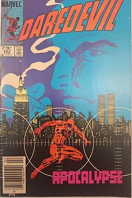 Buy Daredevil 227  (1986) Newsstand Kingpin Finds Out DD's Identity Frank Miller MCU • 10.09£