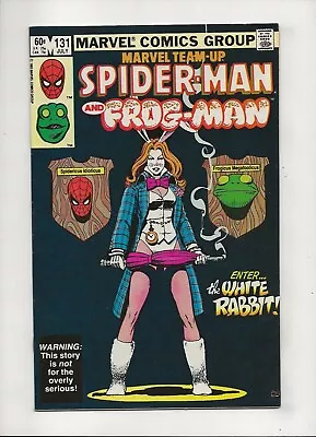 Buy Marvel Team-Up #131 (1983) Spider-Man 1st App White Rabbit VF- 7.5 • 14.76£