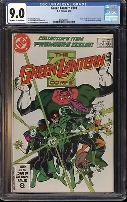 Buy GREEN LANTERN #201 * CGC 9.0 * 1ST APP KILOWOG *1986* TheGradedComic • 73.74£