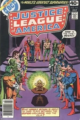 Buy JUSTICE LEAGUE OF AMERICA #168 VG/F, Identity Crisis, DC Comics 1979 Stock Image • 3.88£