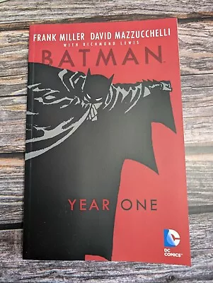 Buy Batman: Year One Graphic Novel NEW DC Comics Frank Miller • 9.95£