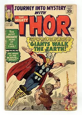 Buy Thor Journey Into Mystery #104 GD 2.0 1964 • 25.63£