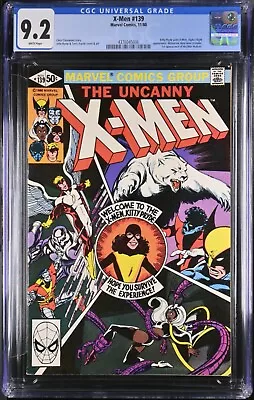 Buy X-Men #139, Marvel (1980) CGC 9.2 (NM-) Kitty Pryde Joins The X-Men! • 69.86£