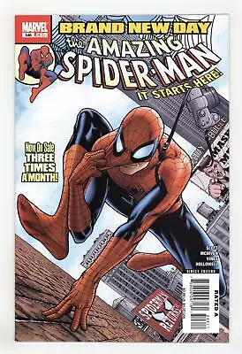 Buy Amazing Spider-Man #546A McNiven 1st Printing VF+ 8.5 2008 • 46.60£