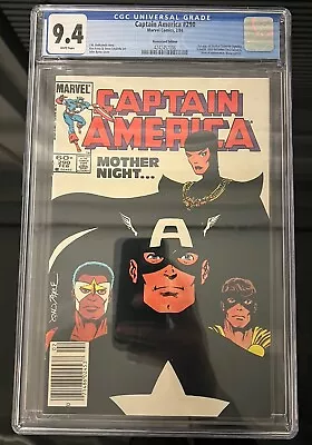 Buy Captain America #290 CGC 9.4 Marvel 1984 1st Sin Red Skull Daughter (Newsstand) • 89.31£