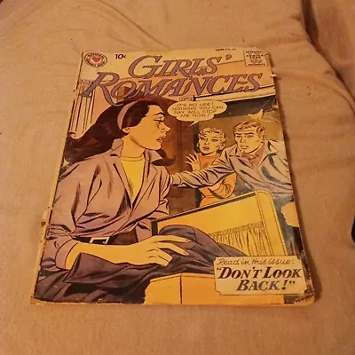 Buy Girls' Romances #65 DC Pub 1960 Silver Age Good Girl Art Comics • 19.79£