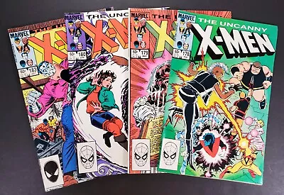 Buy Uncanny X-Men #178, 179, 180, 183 1st App. Leech Marvel Comics 1983 • 7.77£