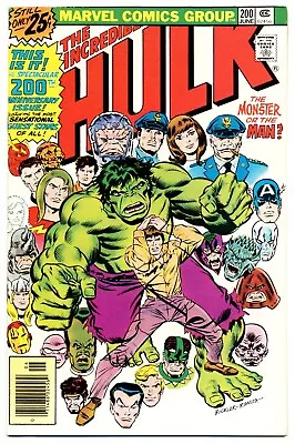 Buy INCREDIBLE HULK #200 F/VF, Anniversary Issue, Marvel Comics 1976 • 23.30£