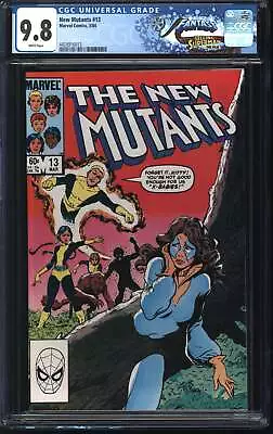 Buy Marvel Comics New Mutants 13 3/84 FANTAST CGC 9.8 White Pages • 85.43£