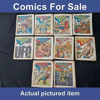 Buy 2000AD Progs #60 61 62 63 64 65 66 67 68 69 - 10 Comics 1978 POOR (LOT#12440) • 29.99£