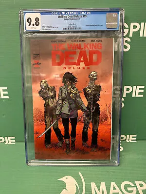 Buy The Walking Dead Deluxe Comic #19 CGC Universal Grade 9.8 Michonne Colour SLAB • 99.99£