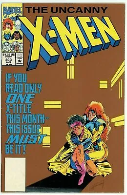 Buy Uncanny X-Men #303 (1963) - 5.5 FN- *Gold Edition Low Print Run* • 9.93£