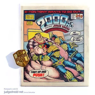 Buy 2000AD Prog 440 Judge Dredd Comic Book Issue Very Good To Excellent Condition () • 6.99£