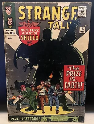 Buy Strange Tales #137 Comic Marvel Comics Silver Age  2.0 • 4£