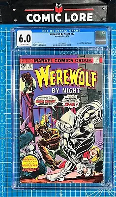 Buy Werewolf By Night #32 CGC 6.0 1st Appearance Of Moon Knight 1975 • 617.40£