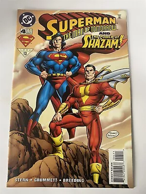 Buy SUPERMAN : THE MAN OF TOMORROW #4 Shazam! DC Comics 1995 - NM • 2.69£