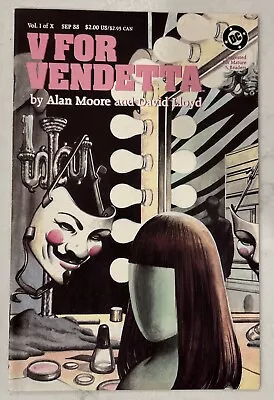 Buy V For Vendetta #1 DC Comics 1988, Nice Copy, Ungraded! Alan Moore • 14.76£