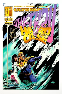 Buy Hard Case #7 Signed By Brett Booth & Sean Ruffner Ultraverse Comics • 11.64£